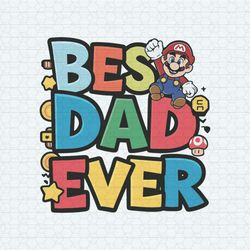 Cute Best Dad Ever Happy Father Day SVG