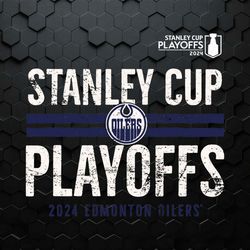 Edmonton Oilers 2024 Stanley Cup Playoffs Participant SVG