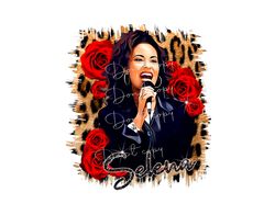 Selena Quintanilla PNG digital download file, sublimation
