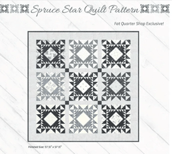 Spruce Star Quilt Pattern PDF