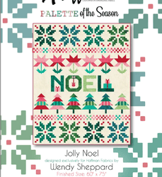 Jolly Noel Quilt Pattern - Winter 2022 Hoffman Fabrics Palette of the Season PDF