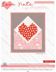 Love Notes Symphony: Love Note Quilt Pattern - PDF Serenade