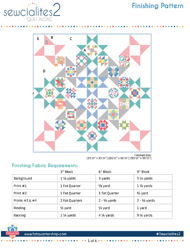 Sewcial Harmony: Sewcialites 2 Finishing Pattern - PDF Ensemble