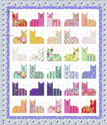 Cheshire Cats Flake Quilt Pattern  PDF