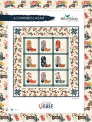 a cowgirl's dream quilt pattern free pdf by riley blake designs