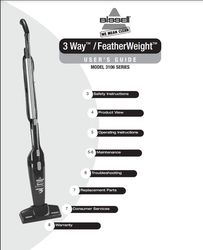 Bissell FeatherWeight Vacuum 3106Q Owner's Manual PDF