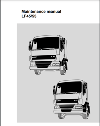 DAF Trucks LF45 LF55 Full Maintenance Repair Manual PDF