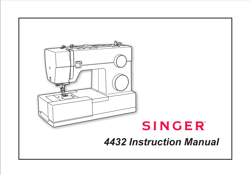 SINGER 4432 SEWING MACHINE MANUAL GUIDE PDF
