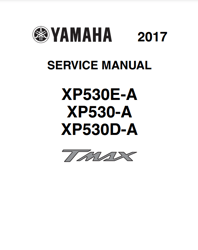 Yamaha TMAX XP530E-A 2017 Service Manual PDF