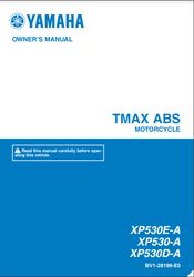 Yamaha XP530E-A Owner's Manual PDF