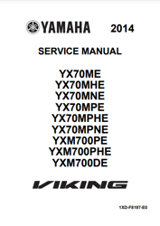 YAMAHA 2014-2015 Yamaha Viking Service Manual PDF