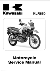 Kawasaki KLR 650 Motorcycle Service Manual PDF