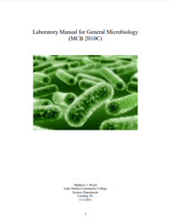 Laboratory Manual for General Microbiology PDF