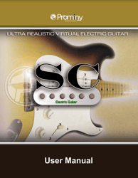 SC Electric Guitar User Manual v.150 - Prominy PDF