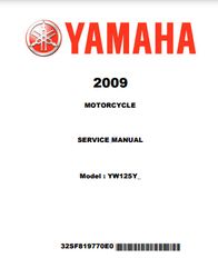 Yamaha Utility Trailer YW125Y_ User manual PDF