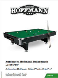Automaten Hoffmann Club Pro Assembly Manual PDF