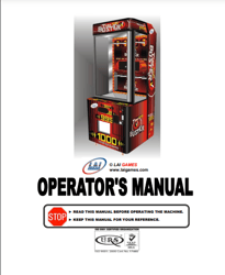 LAI Games Timebuster Operator's Manual PDF