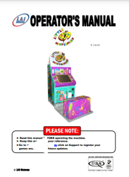LAI Games Mini Little Masterpiece Operator's Manual PDF