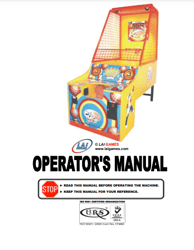 LAI Games Slam'N'Jam Junior Operator's Manual PDF