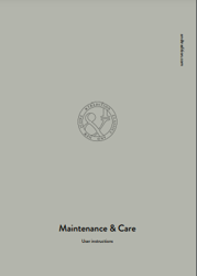 Material Care and Cleaning Manual