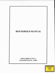 Household Manual PDF
