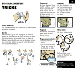 YOYOFactory DIE-NASTY TRICKS Instructions For Use Manual PDF