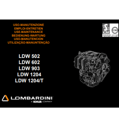 Lombardini LDW 502 Use Maintenance And Consumer Information PDF