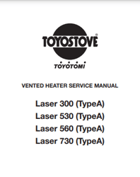 Toyotomi Laser 300 Service Manual PDF