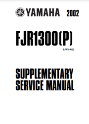 Yamaha 2002 FJR1300 Supplementary Service Manual PDF