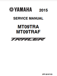 Yamaha TRACER MT09TRA Service Manual PDF