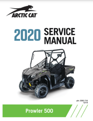 2020 Prowler 500 Service Manual PDF