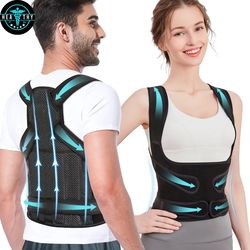 back support posture belt back braces - hunch back posture - lumbar support - corset belt - back pain belt -