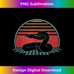 Snake Retro Vintage 80s Style Boa Corn Python Owner - Crafted Sublimation Digital Download - Immerse in Creativity with Every Design