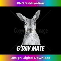 G'Day Mate - Australian Kangaroo - Urban Sublimation PNG Design - Rapidly Innovate Your Artistic Vision