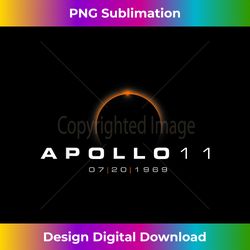 50th Anniversary Apollo 11 Moon Landing - Sleek Sublimation PNG Download - Chic, Bold, and Uncompromising