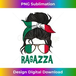 Italy For Girl Italian Flag for Italia - Edgy Sublimation Digital File - Animate Your Creative Concepts