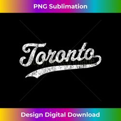 Toronto Canada Vintage Baseball Sports Script - Vibrant Sublimation Digital Download - Pioneer New Aesthetic Frontiers