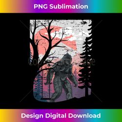 Cryptid Sasquatch Cryptozoology Yeti Sci Fi Bigfoot - Artisanal Sublimation PNG File - Crafted for Sublimation Excellence