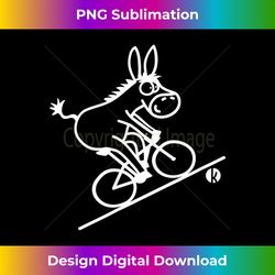 Biking Donkey Mountain Bike Bicycle - Futuristic PNG Sublimation File - Animate Your Creative Concepts