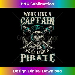 Funny Boat Captain Men Boating Pirate Motorboat - Chic Sublimation Digital Download - Lively and Captivating Visuals