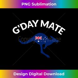 G'Day Mate Australian Kangaroo Australia Flag Souvenir - Vibrant Sublimation Digital Download - Tailor-Made for Sublimation Craftsmanship