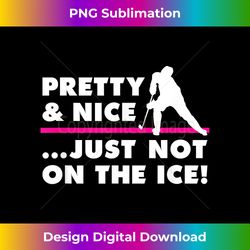 Hockey Not on the Ice for & Girls - Crafted Sublimation Digital Download - Immerse in Creativity with Every Design
