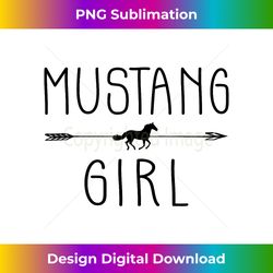 Mustang Horse Girl s Horses Lover Riding Racing - Innovative PNG Sublimation Design - Elevate Your Style with Intricate Details
