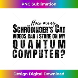 Schrodinger's Cat Video Quantum Computer Computing Physics - Deluxe PNG Sublimation Download - Ideal for Imaginative Endeavors