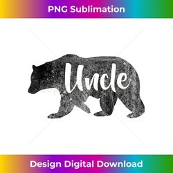 Men's Uncle Bear Awesome Camping - Vibrant Sublimation Digital Download - Rapidly Innovate Your Artistic Vision