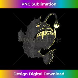 Angler Fish Deep Sea Fish - Contemporary PNG Sublimation Design - Rapidly Innovate Your Artistic Vision