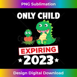 only child expiring 2023 promoted to brother dinosaur - timeless png sublimation download - lively and captivating visuals