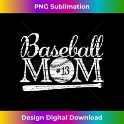s Baseball #13 Jersey Mom Favorite Player s Mother's Day - Vibrant Sublimation Digital Download - Enhance Your Art with a Dash of Spice