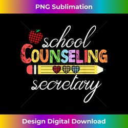 School Counselor Office Counseling Of Heart School Secretary - Futuristic PNG Sublimation File - Enhance Your Art with a Dash of Spice