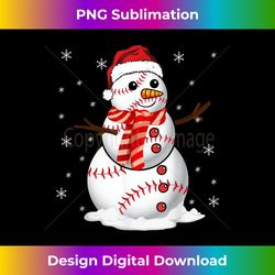 funny chillin' snowman baseball ball santa hat christmas - chic sublimation digital download - craft with boldness and assurance